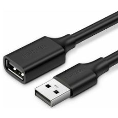 Εικόνα της Καλώδιο Ugreen USB-A Extension Male to Female 1m Black 10314