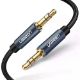 Εικόνα της Καλώδιο Ugreen AV112 Audio 3.5mm M/M 1.5m Black/Blue 10686