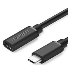 Εικόνα της Καλώδιο Ugreen Extension USB-C 3.1 Male to Female 0.5m Black 40574