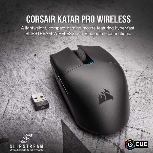 Εικόνα της Ποντίκι Corsair Katar Pro Wireless Black CH-931C011-EU