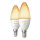 Εικόνα της Philips Hue Smart Lamp Candle E14 White 470lm (2-Pack) 929003021102