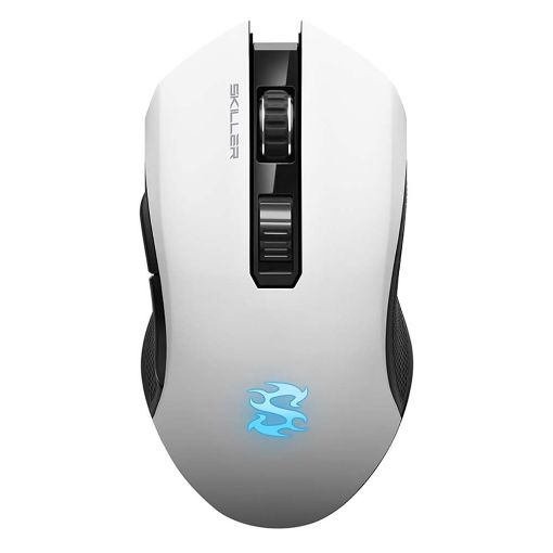 Εικόνα της Ποντίκι Sharkoon Skiller SGM3 RGB Wireless White