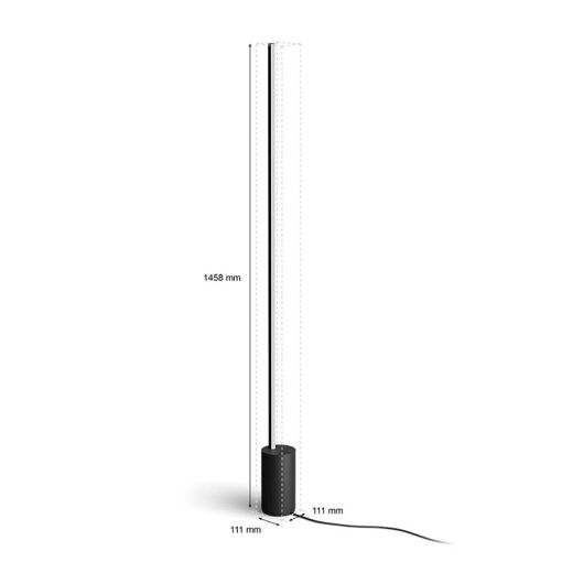 Εικόνα της Φωτιστικό Δαπέδου Philips Hue Gradient Signe White & Color Ambiance Black 915005987201