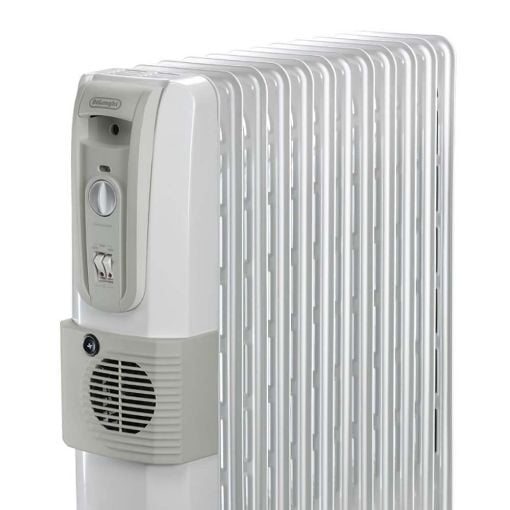 Εικόνα της Καλοριφέρ Λαδιού DeLonghi με 12 Φέτες 2500W White KH771230VM