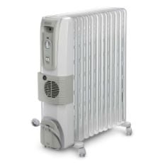 Εικόνα της Καλοριφέρ Λαδιού DeLonghi με 12 Φέτες 2500W White KH771230VM