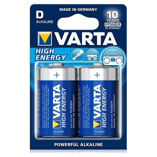 Εικόνα της Αλκαλικές Μπαταρίες D 1.5V Varta Longlife Power 2 Τεμ 4920