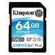 Εικόνα της Κάρτα Μνήμης SDXC Kingston Canvas Go! Plus 64GB U3 V30 UHS-I SDG3/64GB