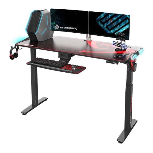 Εικόνα της Standing Gaming Desk Eureka Ergonomic Black EGD-S62B-V1