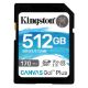 Εικόνα της Κάρτα Μνήμης SDXC Kingston Canvas Go! Plus 512GB U3 V30 UHS-I SDG3/512GB