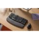 Εικόνα της Πληκτρολόγιο Logitech Wave Keys Ergonomic Wireless Graphite (US) 920-012304