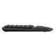 Εικόνα της Πληκτρολόγιο Logitech Wave Keys Ergonomic Wireless Graphite (US) 920-012304