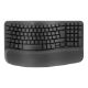 Εικόνα της Πληκτρολόγιο Logitech Wave Keys Ergonomic Wireless Graphite (US) 920-012304