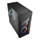 Εικόνα της Sharkoon Night Shark ARGB Tempered Glass Black