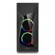 Εικόνα της Sharkoon Night Shark ARGB Tempered Glass Black