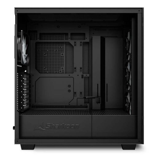 Εικόνα της Sharkoon Rebel C50 RGB ATX Tempered Glass Black