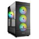 Εικόνα της Sharkoon Rebel C50 RGB ATX Tempered Glass Black