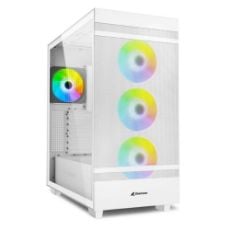 Εικόνα της Sharkoon Rebel C50 ARGB Tempered Glass White