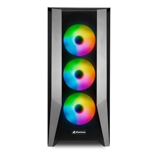 Εικόνα της Sharkoon TG7M ARGB Tempered Glass Black
