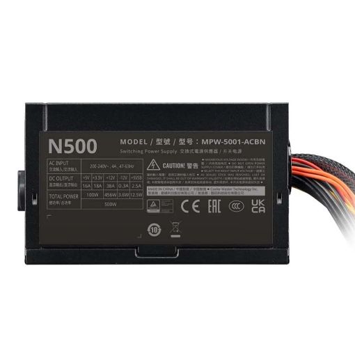 Εικόνα της Τροφοδοτικό Cooler Master Elite NEX 230V 500 500W MPW-5001-ACBN-BEU