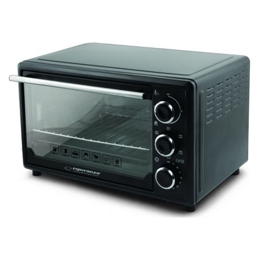 Εικόνα της Ηλεκτρικό Φουρνάκι Esperanza Napoli 25lt Black EKO006