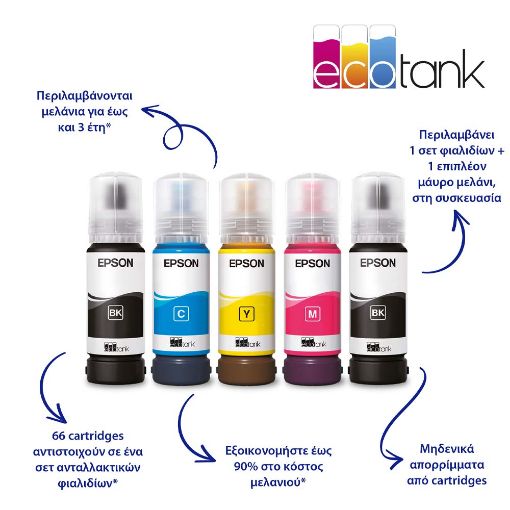 Εικόνα της Εκτυπωτής Inkjet Epson EcoTank L1250 ITS C11CJ71402