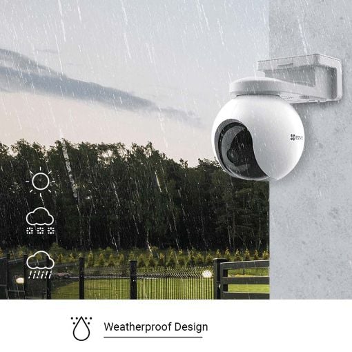 Εικόνα της Pan/Tilt IP Camera Ezviz HB8 2K+ Wireless (4MP) & Ezviz Solar Panel-D Kit