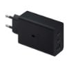 Εικόνα της Φορτιστής Samsung Trio 2x Type-C & USB 65W Black EP-T6530NBEGEU