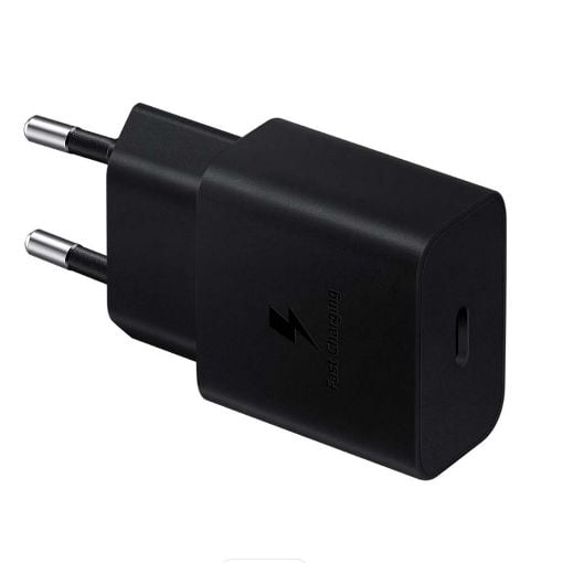 Εικόνα της Φορτιστής Samsung Type-C 15W PD με Καλώδιο Black EP-T1510XBEGEU