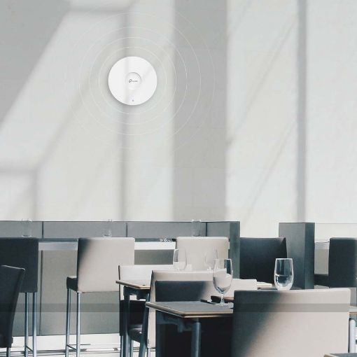 Εικόνα της Access Point Tp-Link EAP653 v1 AX3000 WiFi 6 Dual Band POE+ Ceiling Mount