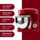 Εικόνα της Κουζινομηχανή Clatronic KM3765 1500W Red