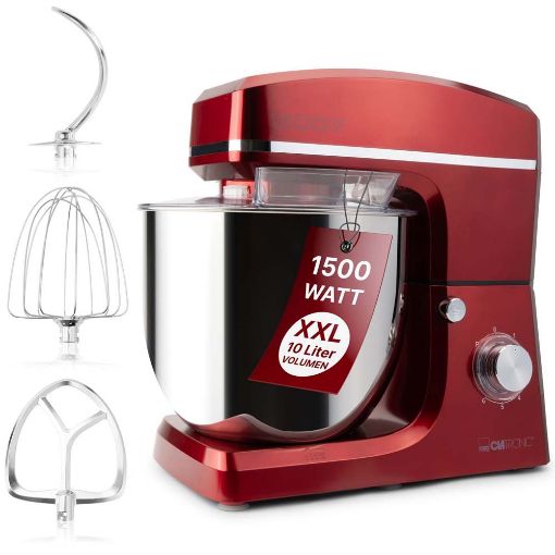 Εικόνα της Κουζινομηχανή Clatronic KM3765 1500W Red