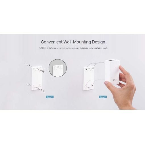Εικόνα της Tp-Link Passive Gigabit PoE Adapter v1 TL-POE2412G