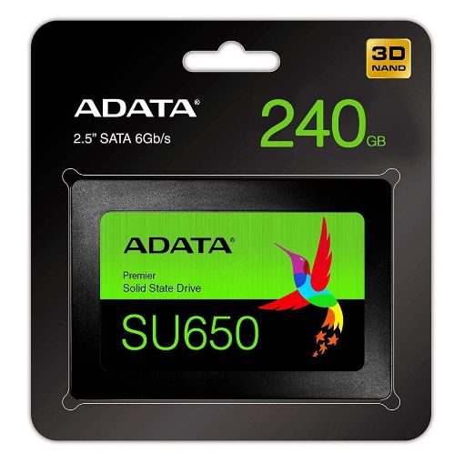 Εικόνα της Δίσκος SSD Adata Ultimate SU650 240GB 2.5" Sata III ASU650SS-240GT-R