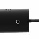Εικόνα της USB Hub Baseus Lite Series USB-C to 4x USB 3.0 & USB-C 25cm Black WKQX030301