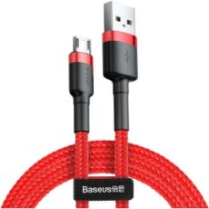 Εικόνα της Καλώδιο Baseus Cafule USB to Lightning Braided 2A 3m Red CALKLF-R09