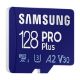 Εικόνα της Κάρτα Μνήμης microSDXC Samsung Pro Plus 128GB UHS-I U3 V30 A2 + SD Adapter MB-MD128SA/EU