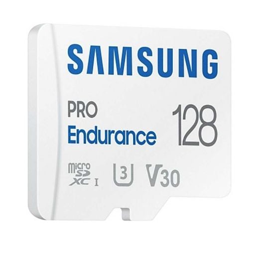 Εικόνα της Κάρτα Μνήμης microSDXC Samsung Pro Endurance 128GB UHS-I U3 V30 + SD Adapter MB-MJ128KA/EU