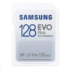 Εικόνα της Κάρτα Μνήμης SDXC Samsung Evo Plus for Creators 128GB UHS-I U3 V30 MB-SC128K/EU