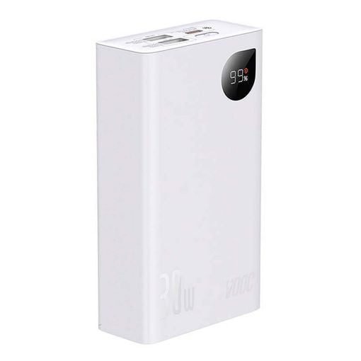 Εικόνα της Power Bank Baseus Adaman 2 Dual USB-A & USB-C 20000mAh 30W White PPAD080102