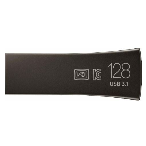 Εικόνα της Samsung Bar Plus 128GB USB 3.1 Flash Drive Grey MUF-128BE4/APC