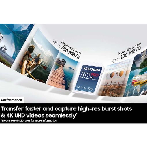 Εικόνα της Κάρτα Μνήμης SDXC Samsung Pro Plus 64GB U3 V30 UHS-I MB-SD64S/EU