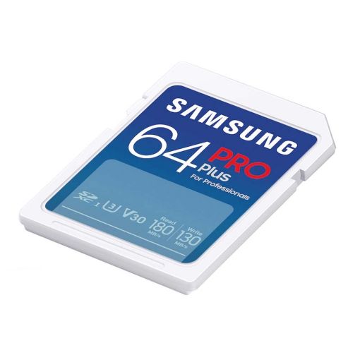 Εικόνα της Κάρτα Μνήμης SDXC Samsung Pro Plus 64GB U3 V30 UHS-I MB-SD64S/EU