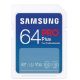 Εικόνα της Κάρτα Μνήμης SDXC Samsung Pro Plus 64GB U3 V30 UHS-I MB-SD64S/EU