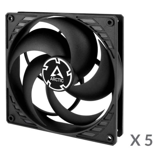Εικόνα της Case Fan Arctic P12 120mm Black ACFAN00135A (5-Pack)