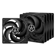 Εικόνα της Case Fan Arctic P12 120mm Black ACFAN00135A (5-Pack)