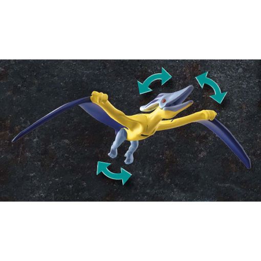 Εικόνα της Playmobil Dino Rise - Pteranodon, Πτεροδάκτυλος & Μαχητές Με Drone 70628