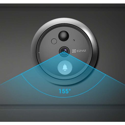 Εικόνα της Wireless Doorbell EzViz HP4 Black