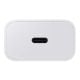 Εικόνα της Φορτιστής Samsung USB-C 25W & Καλώδιο USB-C 1m White EP-T2510XWEGEU