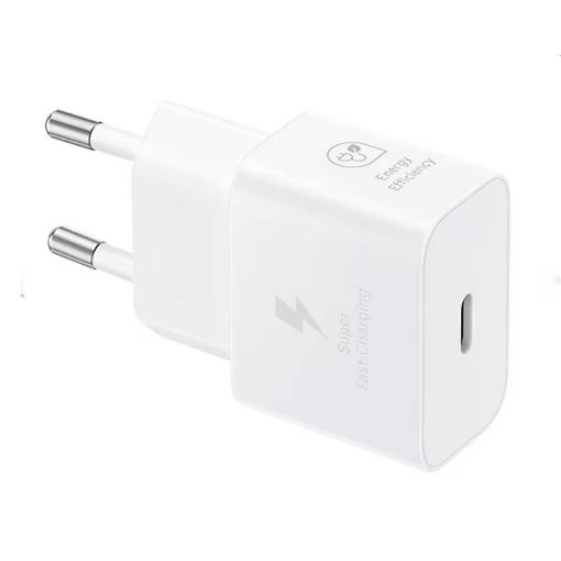 Εικόνα της Φορτιστής Samsung USB-C 25W & Καλώδιο USB-C 1m White EP-T2510XWEGEU