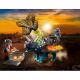 Εικόνα της Playmobil Dino Rise - Triceraptos, Τρικεράτωψ με Πανοπλία-Κανόνι & Μαχητές 70627